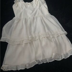 Elegant White/Cream Dress